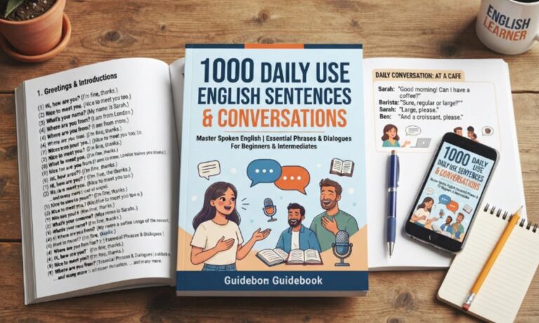 1000 Daily Use English Sentences with PDF Daily Conversations Made Easy