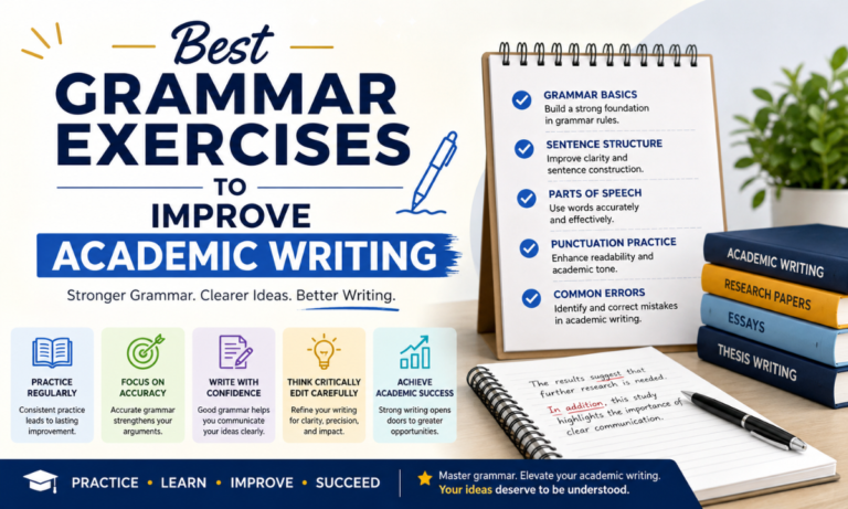 Best Grammar Exercises to Improve Academic Writing