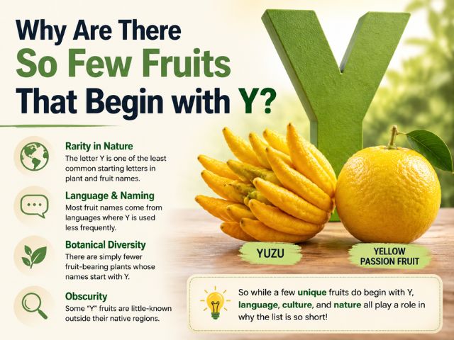 Why Are There So Few Fruits That Begin with Y