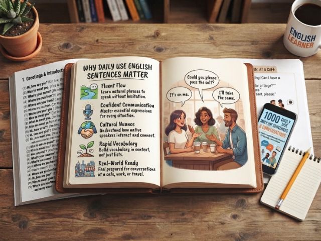 Why Daily Use English Sentences Matter