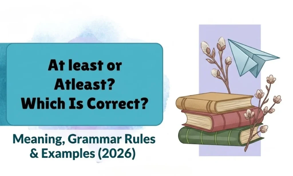 At_Least_or_Atleast_Which_Is_Correct_Meaning,_Grammar_Rules_&_Examples_(2026)