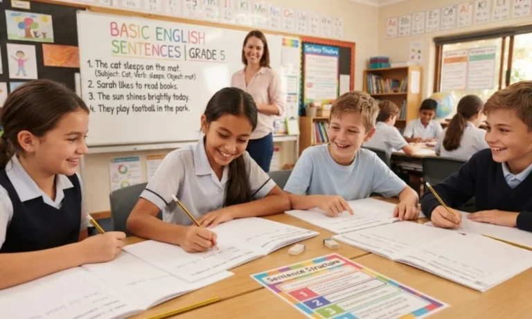 Basic_English_Sentences_for_Grade_5__250+_Easy_Sentences