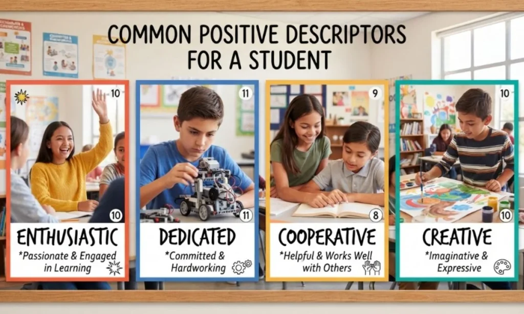Common_Positive_Descriptors_for_a_Student_with_Pictures
