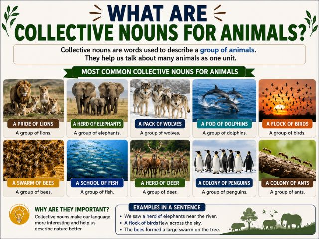 What Are Collective Nouns for Animals